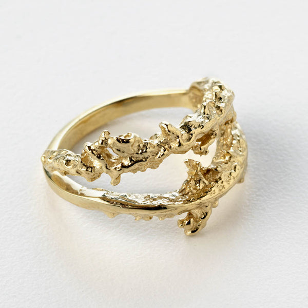 Tulum Coral Ring - Elegant Fine Jewelry