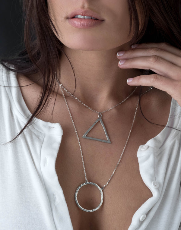 Eternity Circle Necklace - Elegant Fine Jewelry