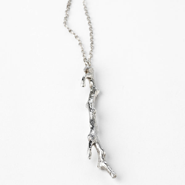 Catherine DiSalle Elegant Fine Jewelry - Strength Branch Necklace 